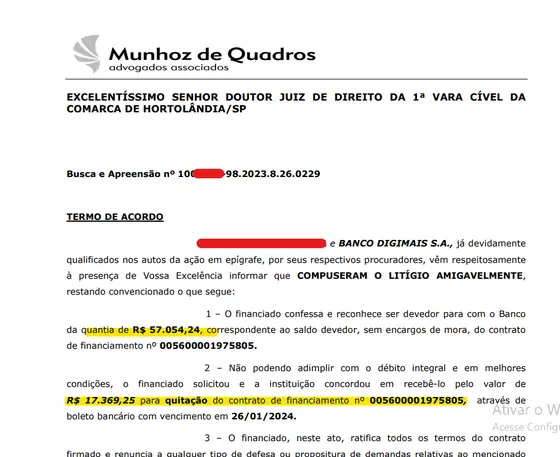 Documento do processo — Busca e apreensão